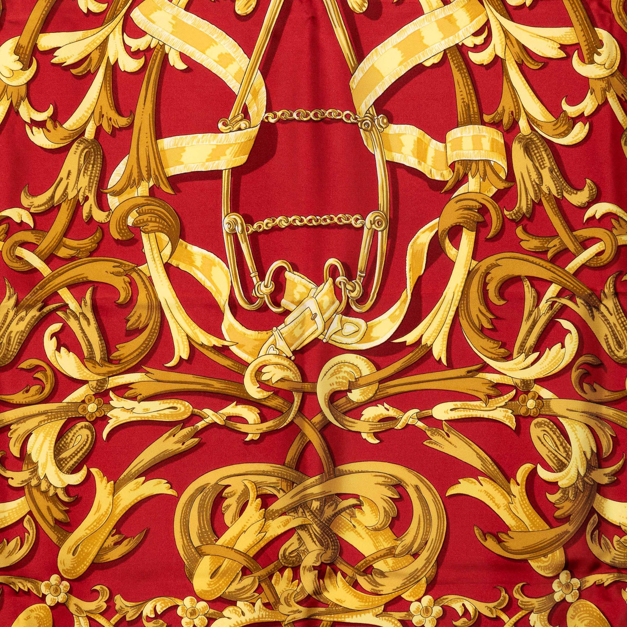Le Mors A La Conetable Silk Scarf 90