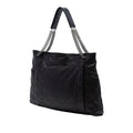 CC Quilted Lambskin Chain Shopping Tote