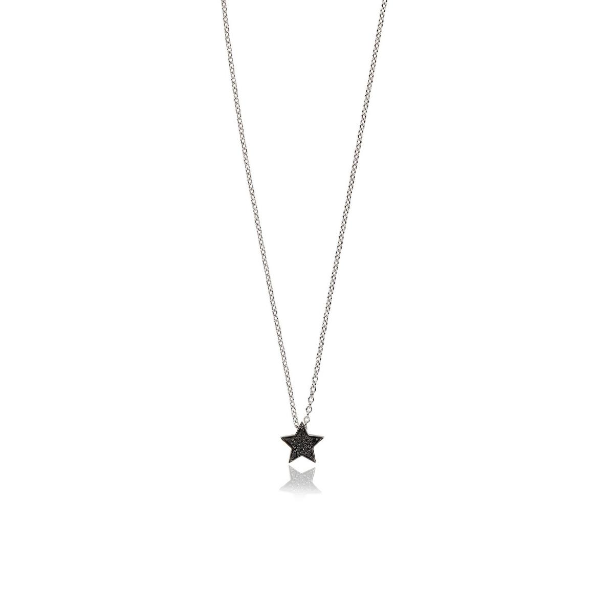 STASIA Star Mini Black Diamond Necklace By ALINKA Fine Jewellery