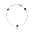 STASIA MINI Triple Star Black Diamond Bracelet By ALINKA Fine Jewellery