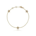 STASIA MINI Triple Star Diamond Bracelet By ALINKA Fine Jewellery