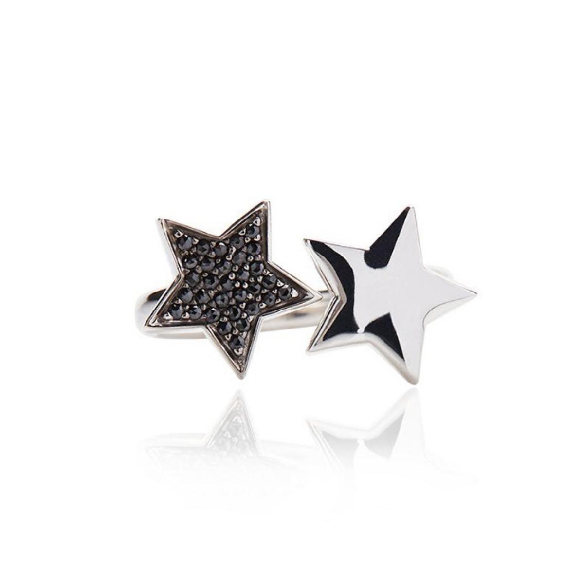 STASIA One Star Black Diamond Ring By ALINKA Fine Jewellery
