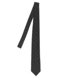 Corbata de seda con estampado de lunares de Tom Ford — Negro