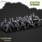 Steppe Goblins bowmen, Highlands Miniatures