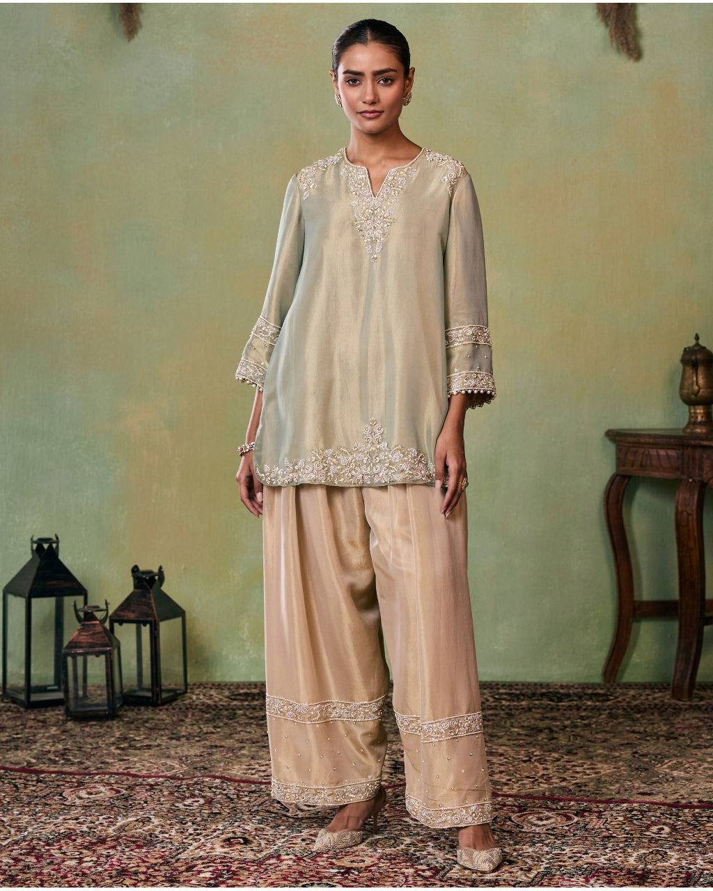 Wren Kurta Set By KYNAH, Luxury Indian Fashion & Bridal Wear