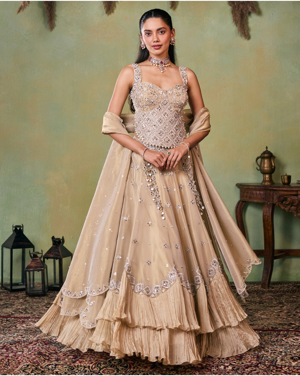 Tara Lehenga Set By KYNAH, Luxury Indian Fashion & Bridal Wear