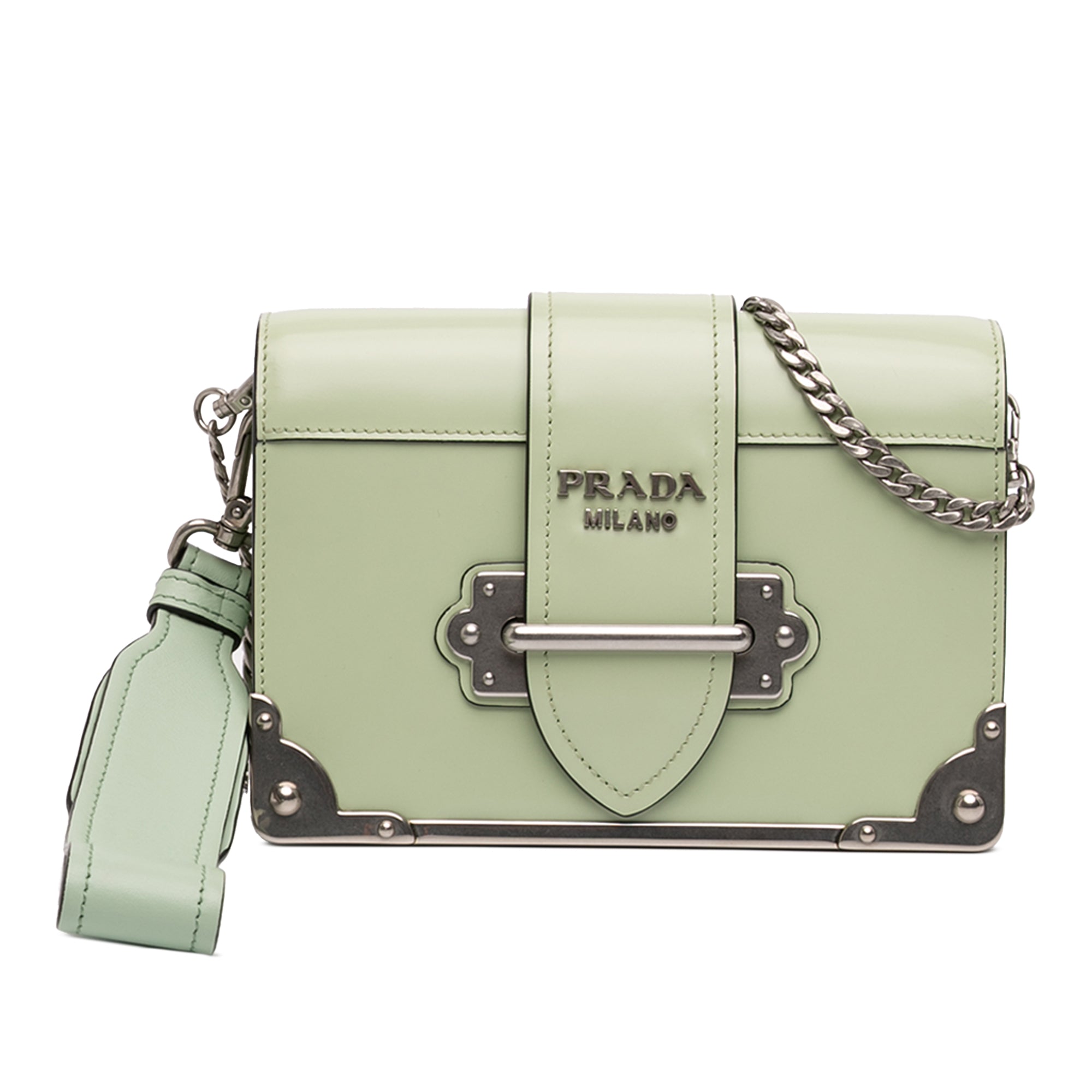 Spazzolato Soft Calfskin Cahier Crossbody