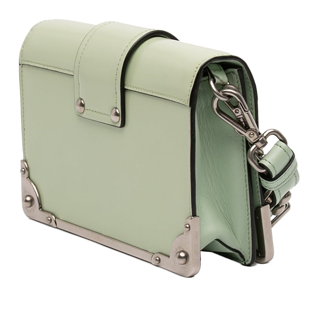Spazzolato Soft Calfskin Cahier Crossbody