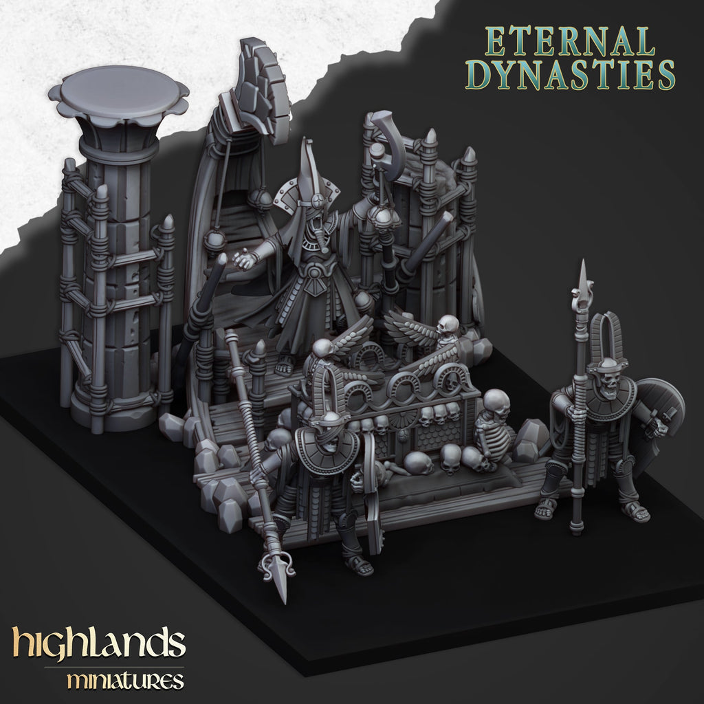Pharaohs Funeral Ship, Highland Miniatures