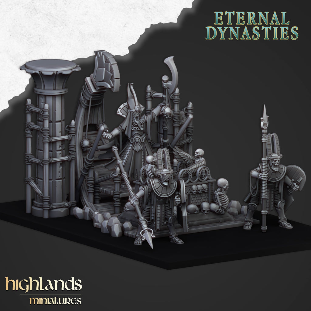 Pharaohs Funeral Ship, Highland Miniatures