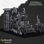 Pharaohs Funeral Ship, Highland Miniatures