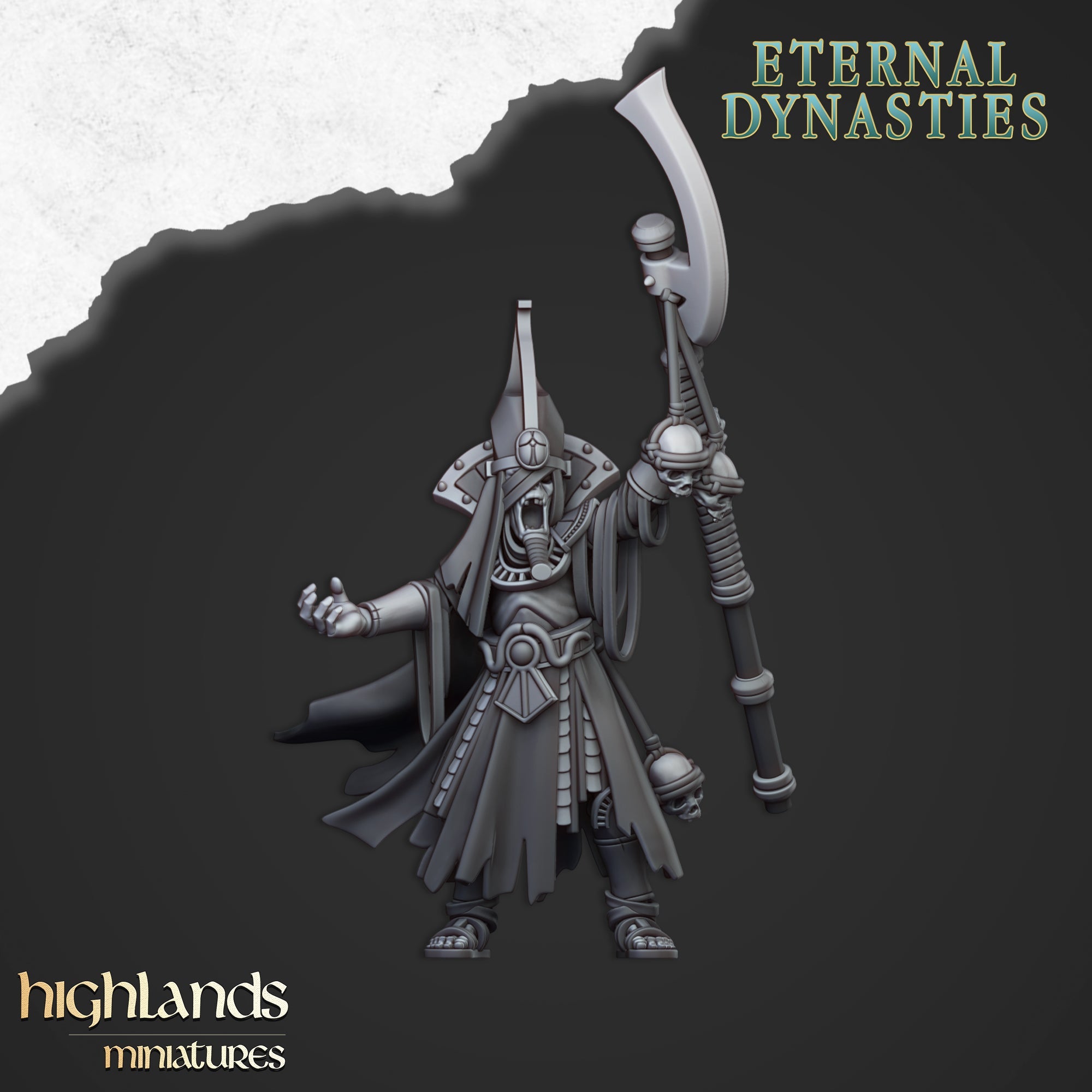 Pharaohs Funeral Ship, Highland Miniatures