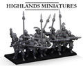 Sunland Troops with spear, Highlands Miniatures