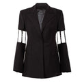 Suspender-Style Blazer