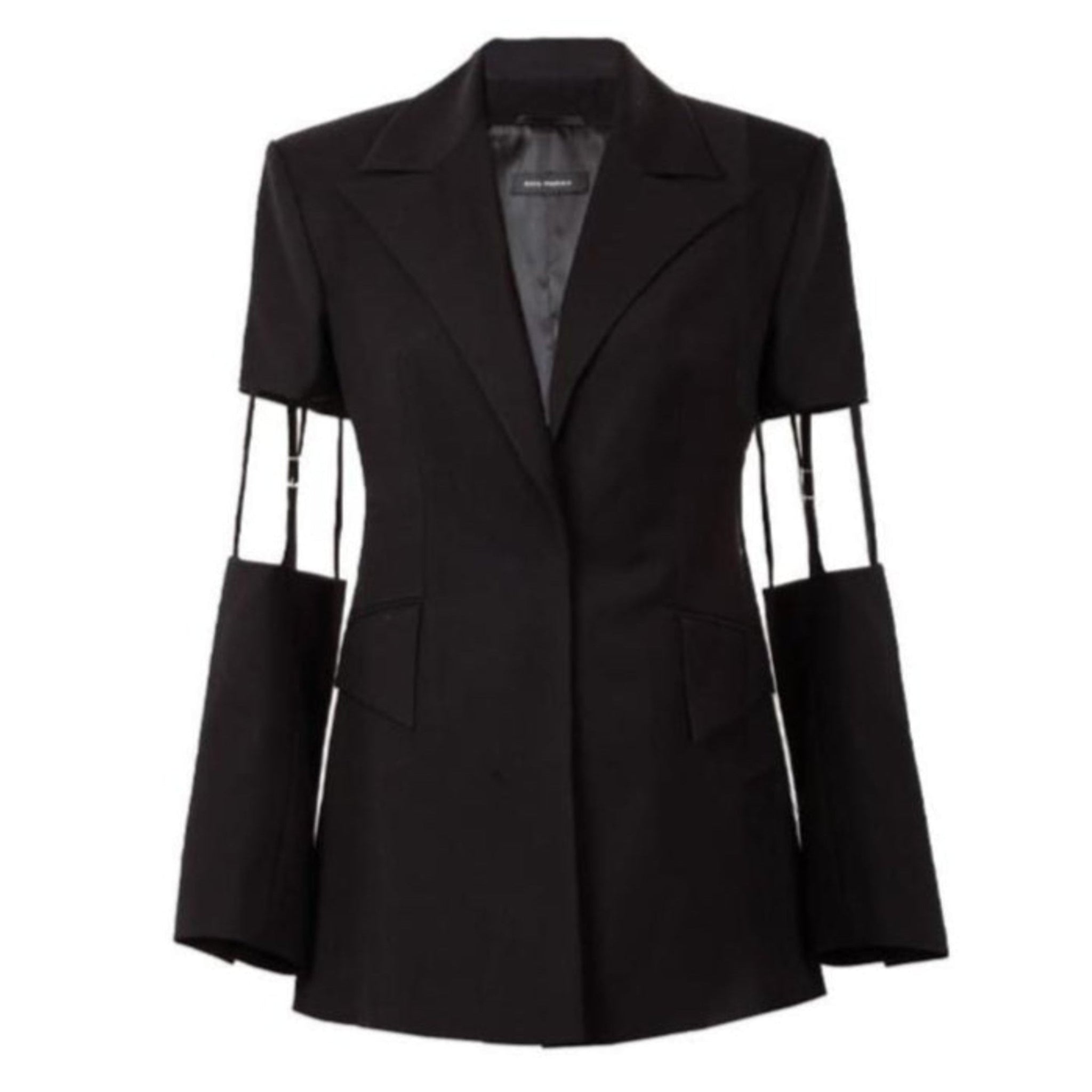 Suspender-Style Blazer