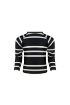 unisex rashguard (black cream stripe)
