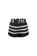 shorties (black cream stripe)