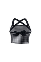 teeny tankini (black gingham)