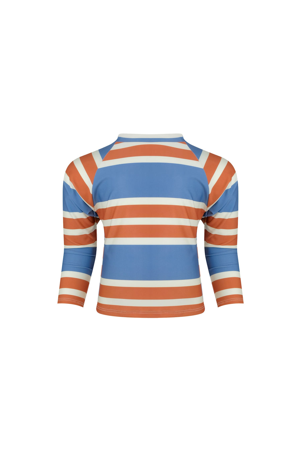 unisex rashguard (camel cream slate stripe)