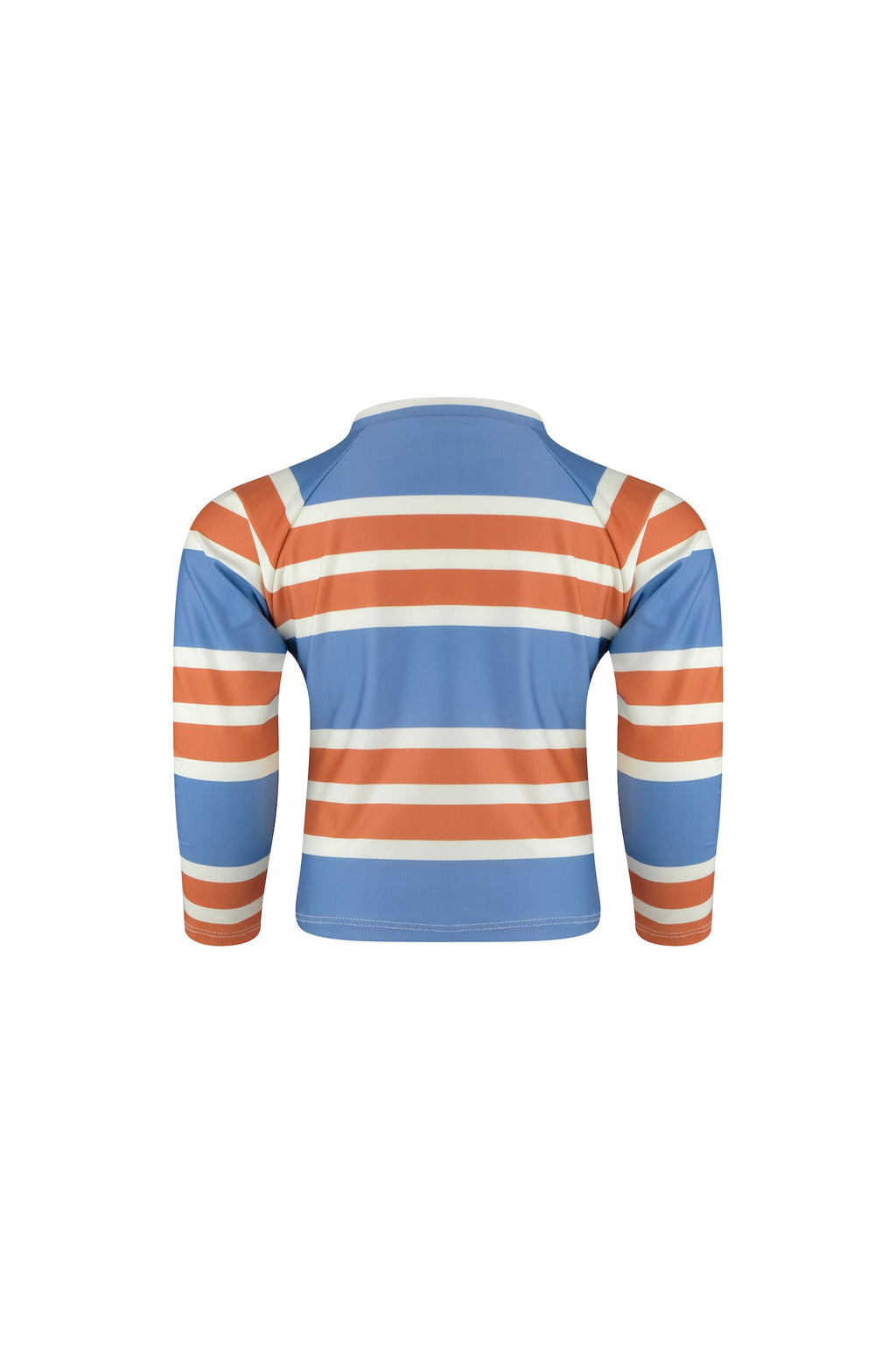 unisex rashguard (camel cream slate stripe)