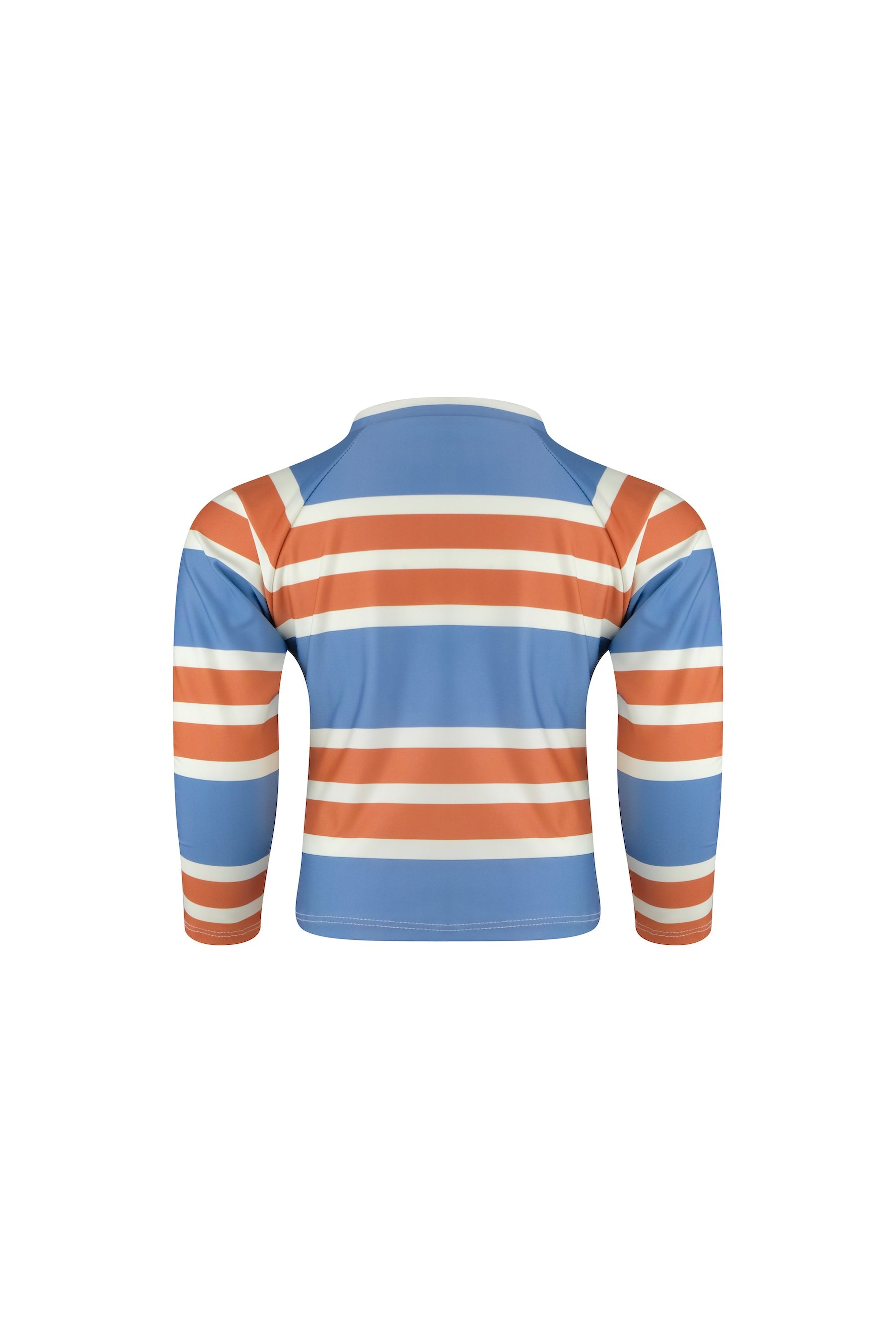 unisex rashguard (camel cream slate stripe)