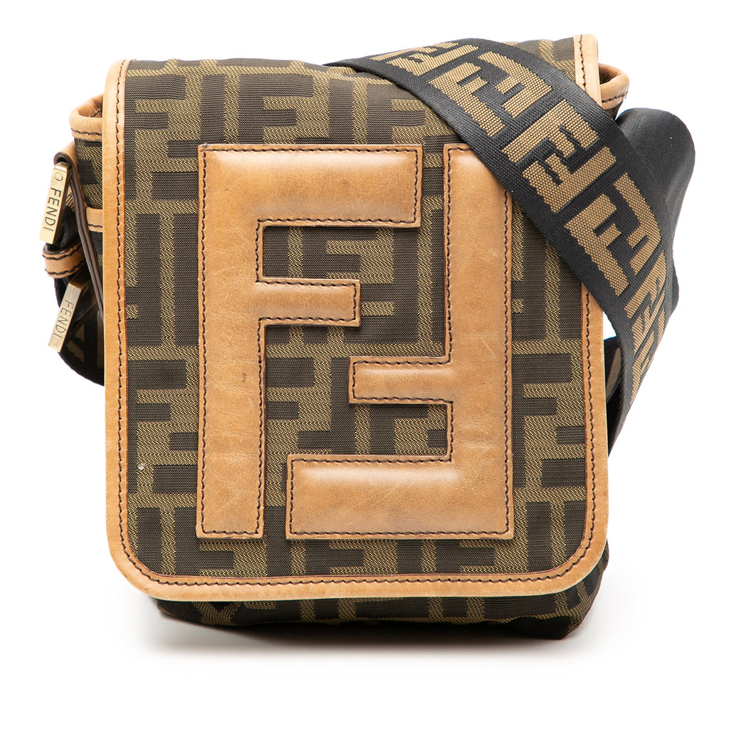 Mini FF Zucca Canvas Crossbody