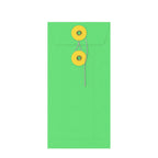 Coloured envelopes with string and washer closure
