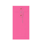 Coloured envelopes with string and washer closure