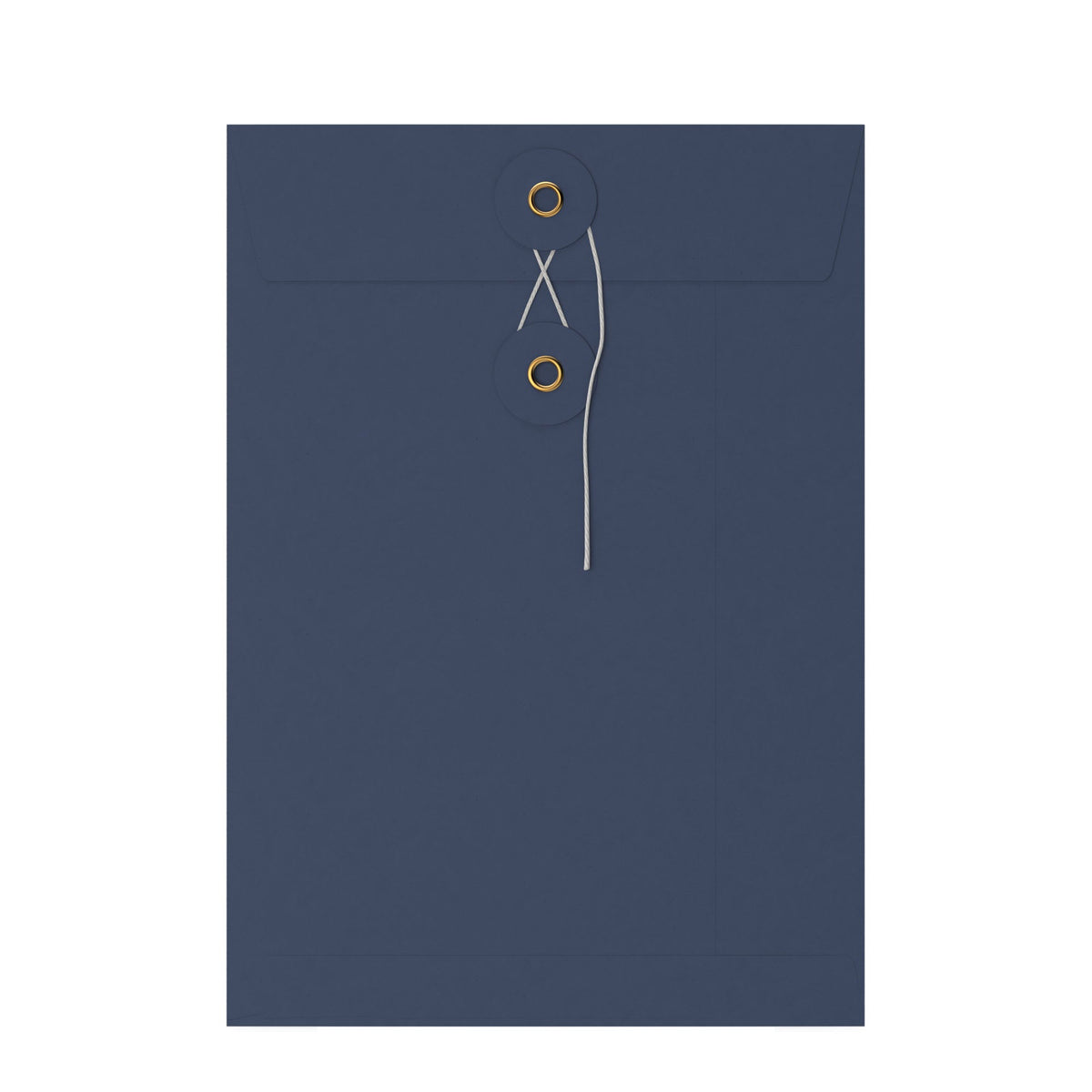 Coloured envelopes with string and washer closure