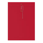 Coloured envelopes with string and washer closure