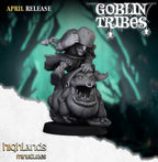 Swamp Goblins Frog Riders, Highlands Miniatures