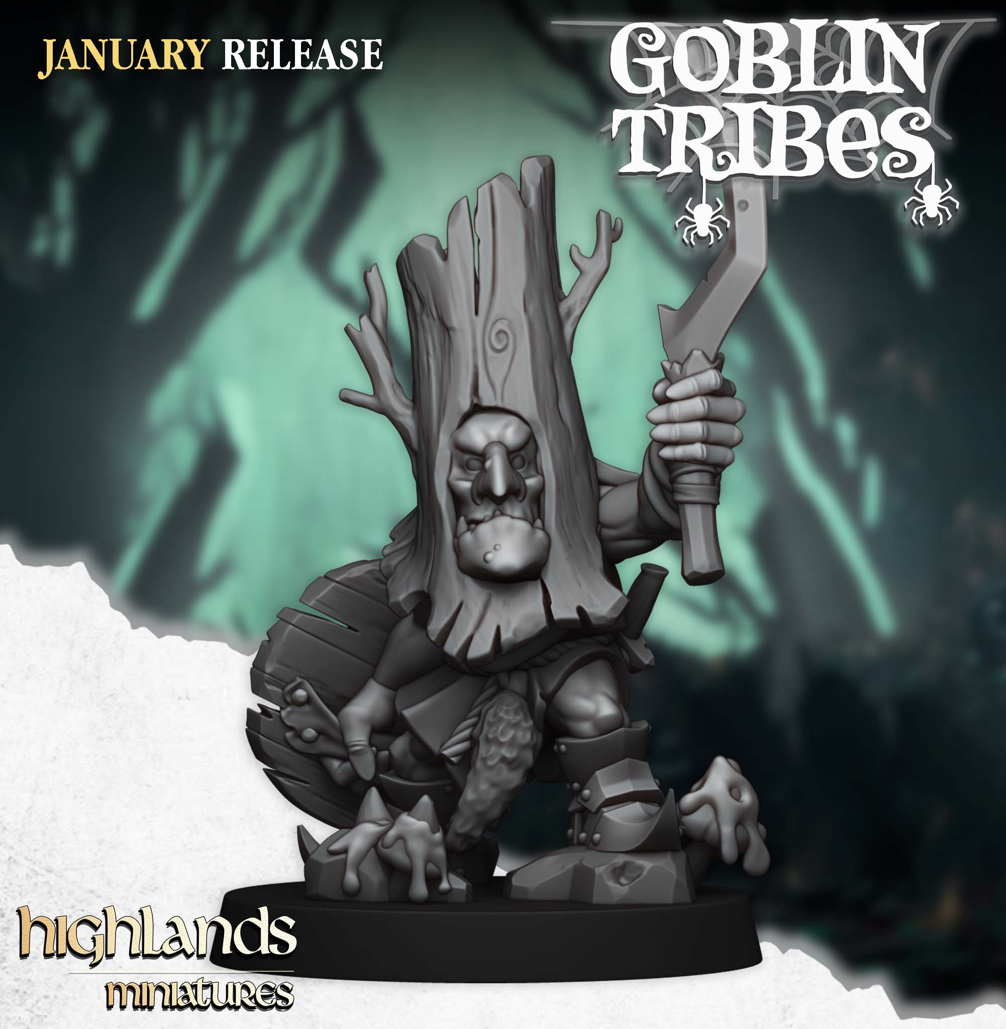 Swamp Goblin Warriors, Highlands Miniatures