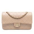Medium Classic Calfskin Wild Stitch Double Flap