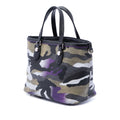Anselm Reyle Mini Canvas Camouflage Shopping Tote