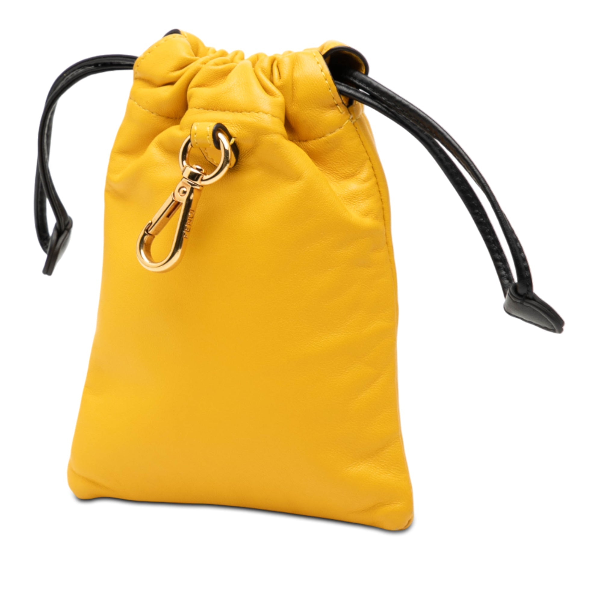Nappa Logo Neck Phone Pouch