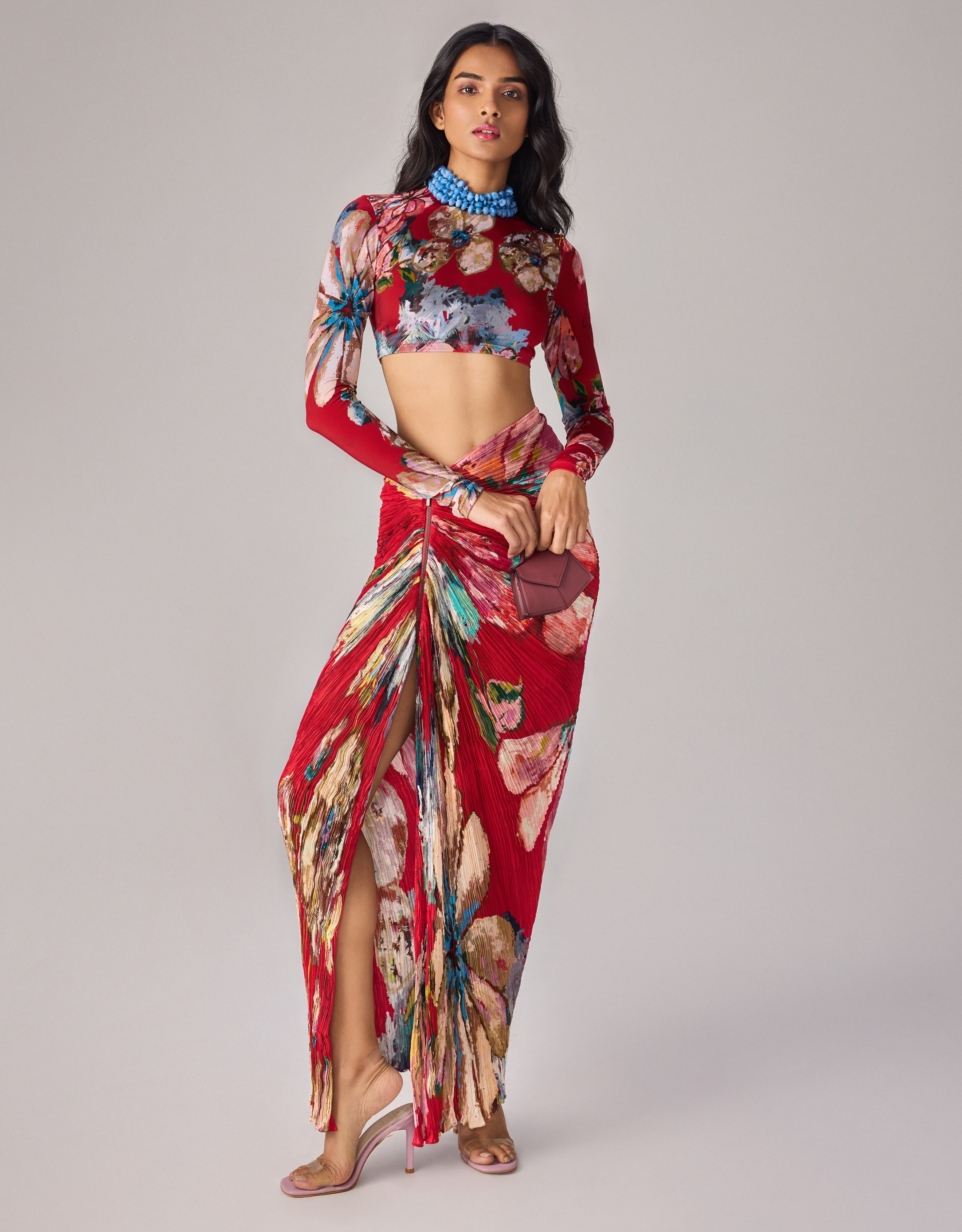 The Gigi Skirt Set By KYNAH, Luxury Indian Fashion & Bridal Wear