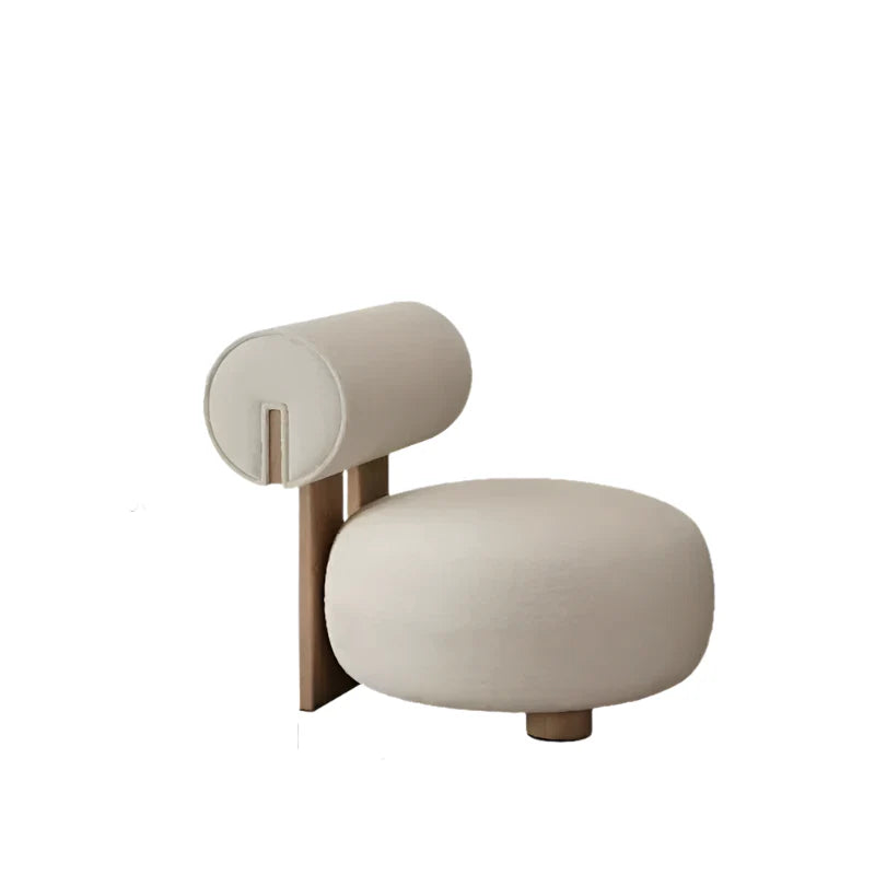 ArtZ® Velvet Haven Chair - White