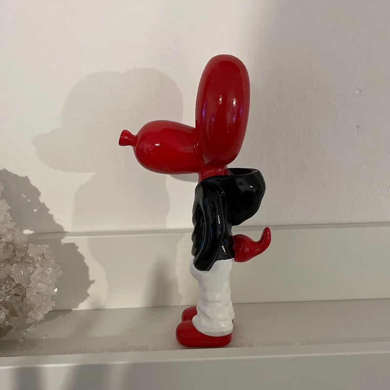 ArtZ® Mr Cool Balloon Dog Sculpture - Red