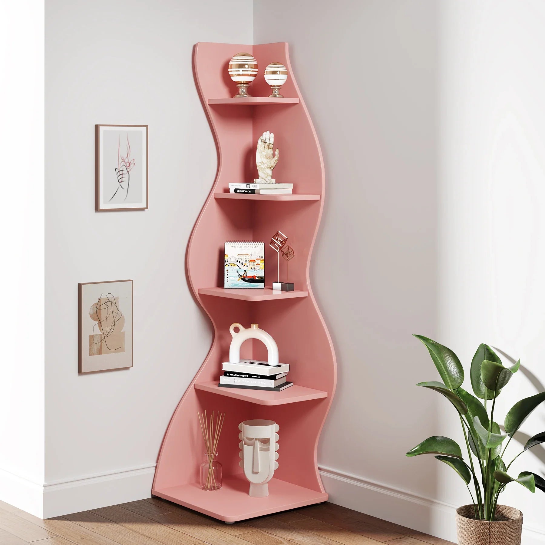 ArtZ® Tidy Tower Shelf - Pink