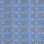 Blue Silk Square Scarf Sabika