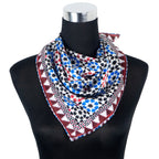 Square Silk Scarf Sabika Red