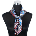 Square Silk Scarf Sabika Red