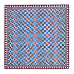 Square Silk Scarf Sabika Red