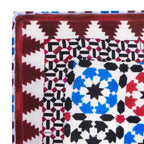 Square Silk Scarf Sabika Red