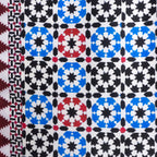 Square Silk Scarf Sabika Red
