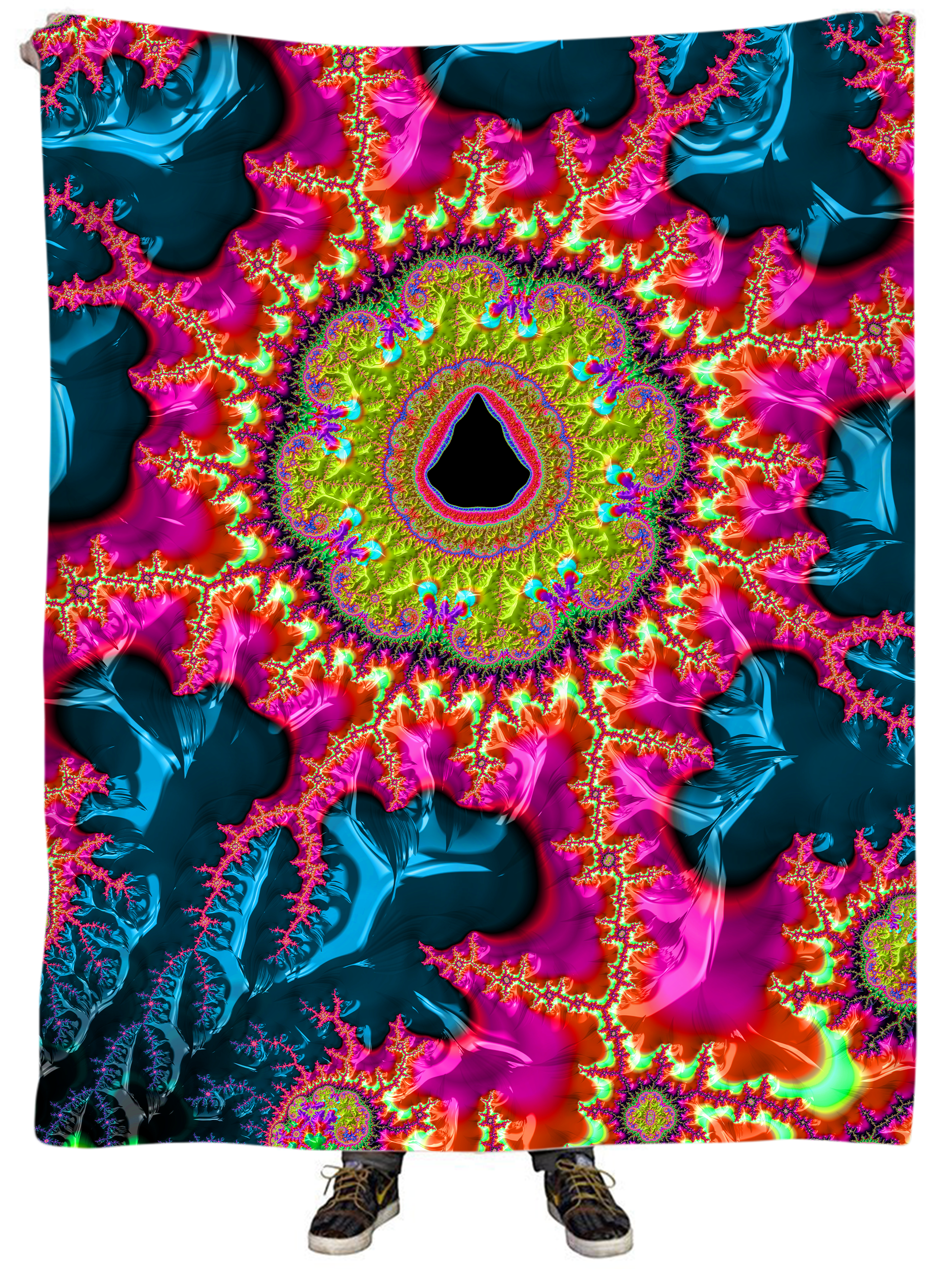 Sacred Key Plush Blanket