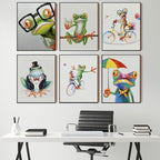 ArtZ® Most Interesting Frog In The World Paintings