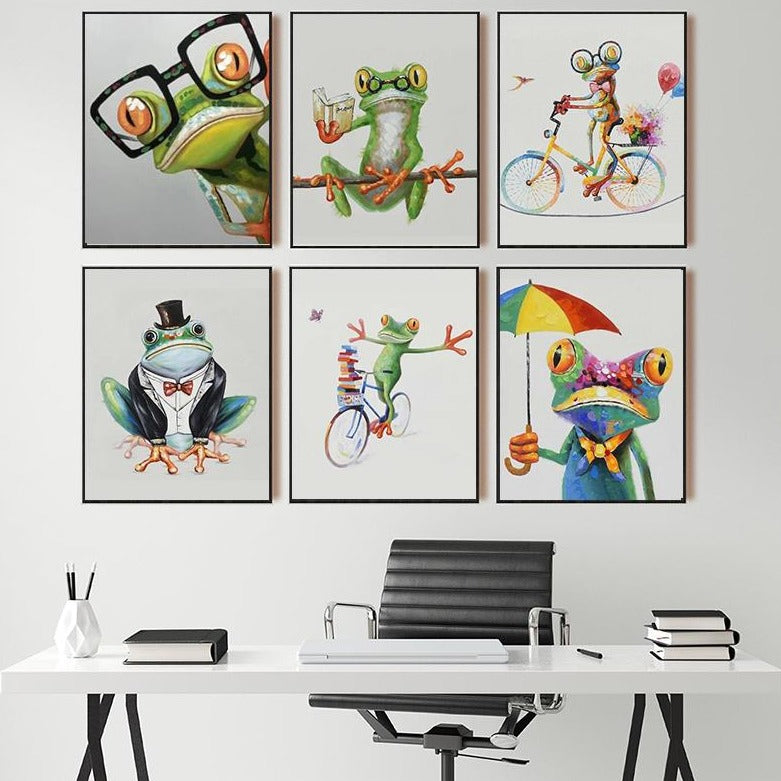 ArtZ® Most Interesting Frog In The World Paintings