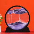 ArtZ® Sand And Water Moving Art - Amethyst / 12 inch (30 cm) Diameter