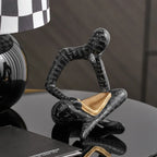 ArtZ® Amused Nordic Reading Sculpture